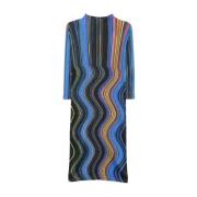 Issey Miyake Stilren Warp Klänning Multicolor, Dam