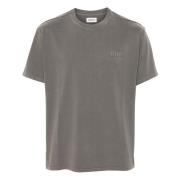 Autry Logo Patch T-Shirt Gray, Herr