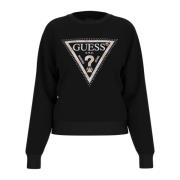 Guess Svart Tröja Kollektion Black, Dam