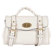 Mulberry Alexa Heavy Grain Crossbody Väska White, Dam