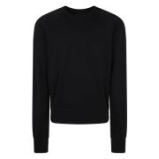 Thom Krom Rundhalsad Sweatshirt för Män Black, Herr