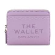 Marc Jacobs Lila läderplånbok Purple, Dam