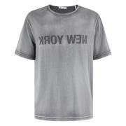 Helmut Lang Stad Tee Gray, Herr