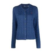 Polo Ralph Lauren Gem Blå Cardigan Blue, Dam