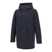 RRD Blå Ägg Flytande Parka Kappa Blue, Herr