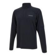 Columbia Svart Tekniskt Tyg Sweatshirt med Dragkedja Black, Herr