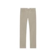 Frame Slim Mid Rise Denim Byxor Beige, Herr