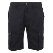 Stone Island Slim Bermuda Byxor Black, Herr