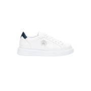 Roberto Cavalli Läder Sneaker för Män White, Herr