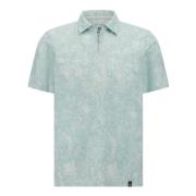 Boggi Milano B Tech Bomullsblandning Jersey Pikétröja Green, Herr