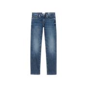 Frame Slim Straight Leg Jeans Blue, Herr