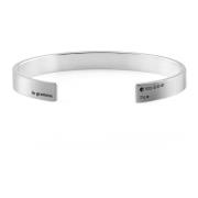 Le Gramme Bandarmband tillverkat i Frankrike Gray, Unisex