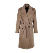 Max Mara Stilig Valle Coat för kvinnor Brown, Dam