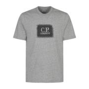 C.p. Company Kortärmade Jersey T-shirts Gray, Herr