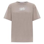 Alexander Wang Blade Logo T-Shirt Beige, Dam