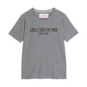 Valentino Logo Print T-shirts och Polos Multicolor, Herr