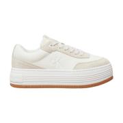 Calvin Klein Casual Sneakers för vardagsbruk White, Dam