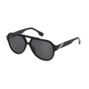 Fila Svart Acetat Unisex Solglasögon Black, Unisex