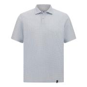 Boggi Milano B Tech Bomullsblandning Jersey Pikétröja Blue, Herr