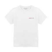 Maison Labiche Grundläggande Popincourt T-shirt - Stilren White, Herr