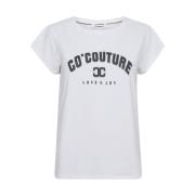 Co'Couture Casual Dust T-shirt White, Dam