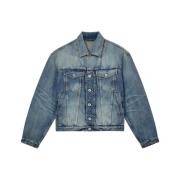 Kenzo Pop Trucker Denim Jacka Blue, Herr