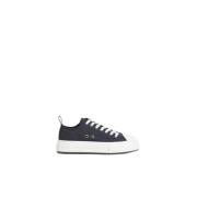 Dsquared2 Svarta Canvas Snörskor Black, Herr