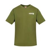 Kenzo Grön Crew Neck Kortärmad T-shirt Green, Herr