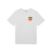 Casablanca Gradient Logo Vit T-shirt White, Herr