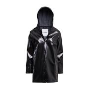 Stutterheim Opal Vattentät Regnrock Black, Unisex