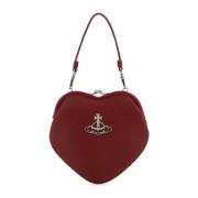 Vivienne Westwood Röd Belle Heart Handväska Red, Dam