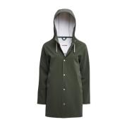 Stutterheim Matt Vattentät Regnrock Green, Unisex