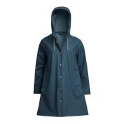 Stutterheim A-linje Vattentät Regnrock för Kvinnor Blue, Dam