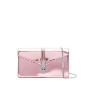 Stuart Weitzman Kärleksbrev Clutch Pink, Dam