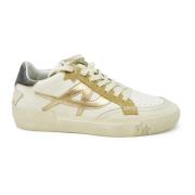 ASH Vit/Beige Läderjacka Ss24 Beige, Dam