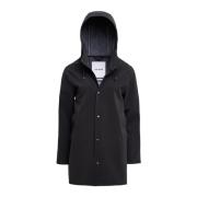 Stutterheim Matt Regnrock med Dubbel-Svetsade Sömmar Black, Unisex