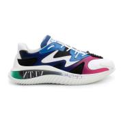 Valentino Garavani Wade Runner Sneakers med Mocka Detalj Multicolor, H...