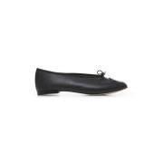 Marine Serre Präglad Moon-motiv slip-on skor Black, Dam