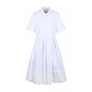 Jil Sander Elegant Klänningssamling White, Dam