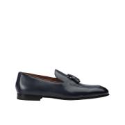 Doucal's Herr loafers i läder | blå Blue, Herr