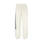 Heron Preston Bomull Logo Sweatpants White, Dam