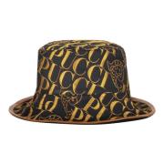 Emilio Pucci Logo Jacquard Bucket Hat Multicolor, Dam