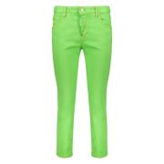 Dsquared2 Stiliga 5-ficksjeans Green, Dam