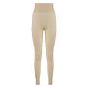 Wolford Lurex High-Waist Leggings Yellow, Dam