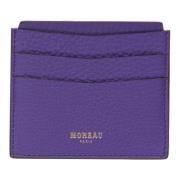 Moreau Paris Logodetalj Läderkorthållare Purple, Dam