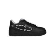 Enterprise Japan Klassiska låga sneakers Black, Herr