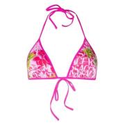 Versace Stilren Bikini för Strandälskare Pink, Dam