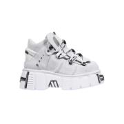 Vetements Platform Sneakers White, Dam