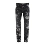 Dsquared2 Klassiska Denim 5-Fickor Jeans Black, Herr