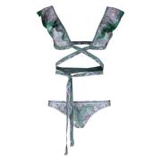 Zimmermann Tryckt Crossover Bikini Multicolor, Dam